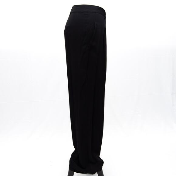 1. State Bon Voyage Pleated Pants In Rich Black Size 16 - Picture 5 of 12